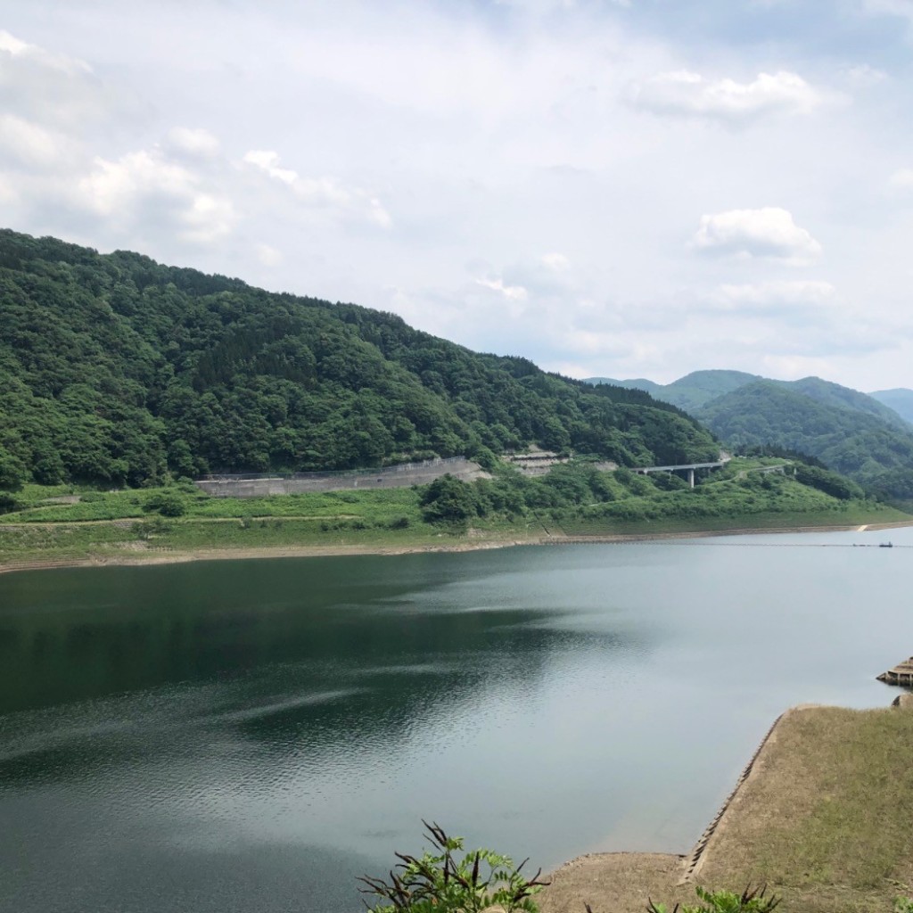 実際訪問したユーザーが直接撮影して投稿した月山沢その他飲食店寒河江ダムドライブインの写真