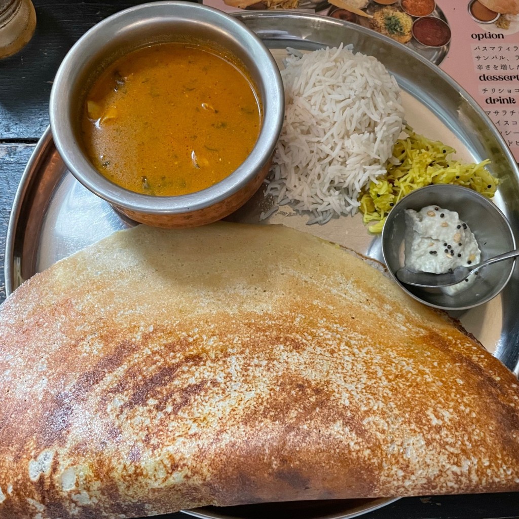 にゃにゃすけさんが投稿した住吉町インド料理のお店ボーディ セナ/南インド料理店 bodhi senaの写真