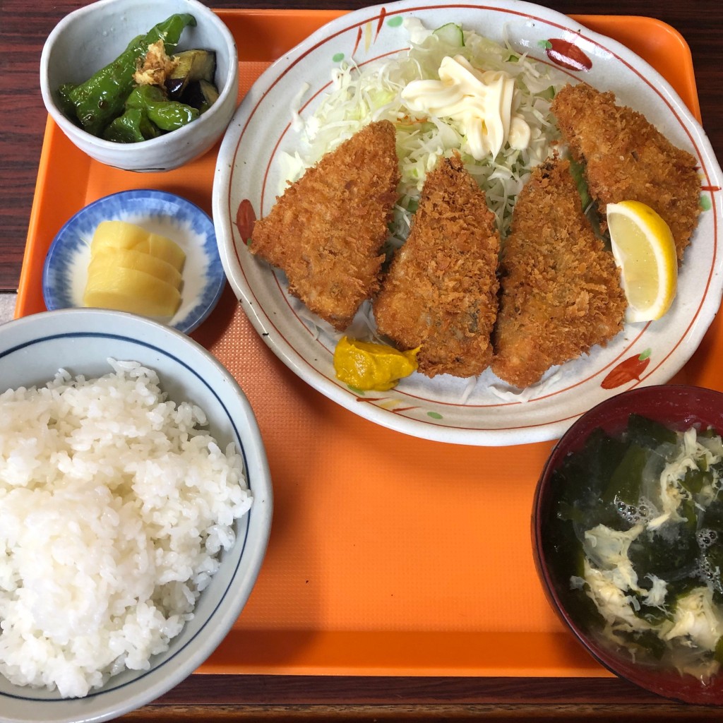 アババさんが投稿した毛塚定食屋のお店めぐみ食堂の写真