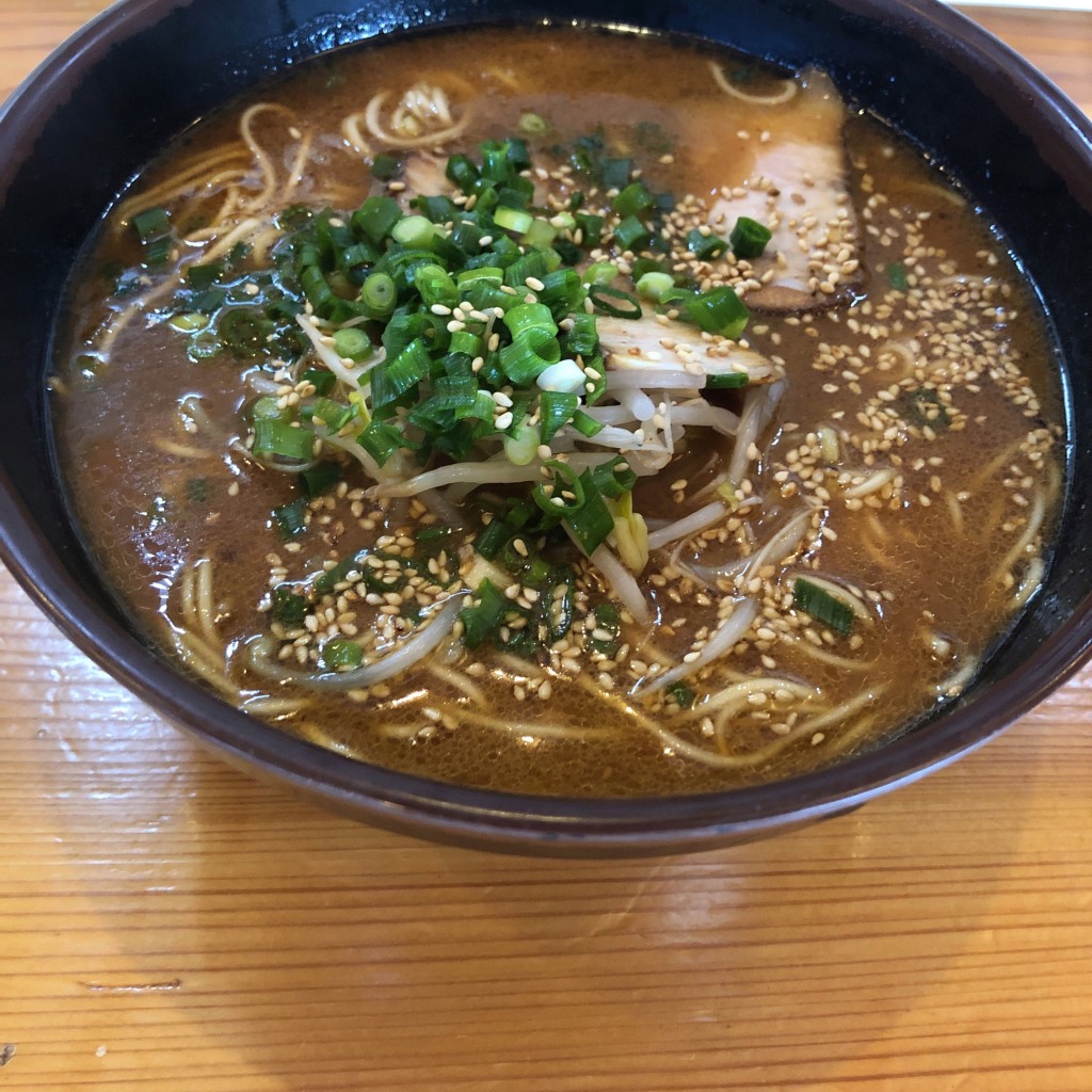 ユーザーが投稿した味噌ラーメンの写真 - 実際訪問したユーザーが直接撮影して投稿した東市来町湯田ラーメン / つけ麺せうみ屋の写真