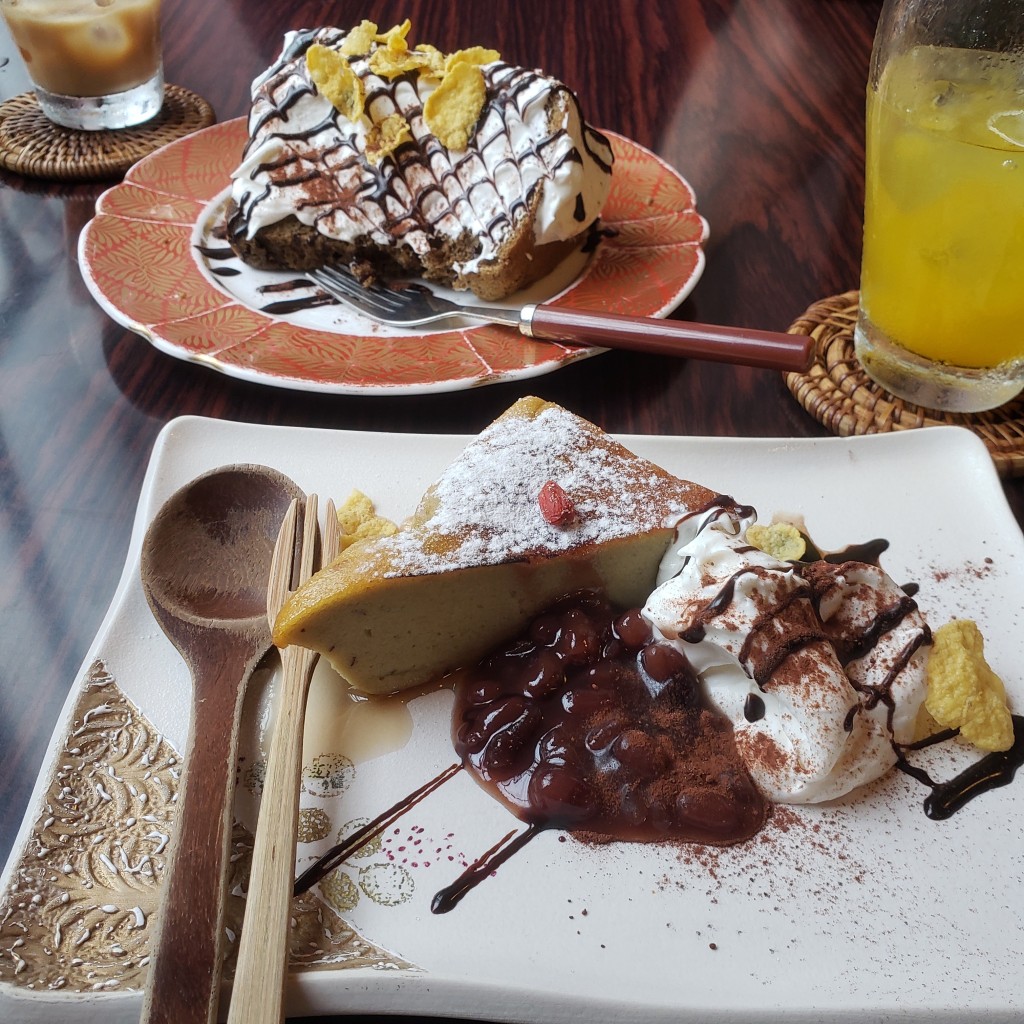 タリ子・東北出張族さんが投稿したみたけカフェのお店和カフェ 茶囲家 Psyche/ワカフェ サイケ プシュケーの写真