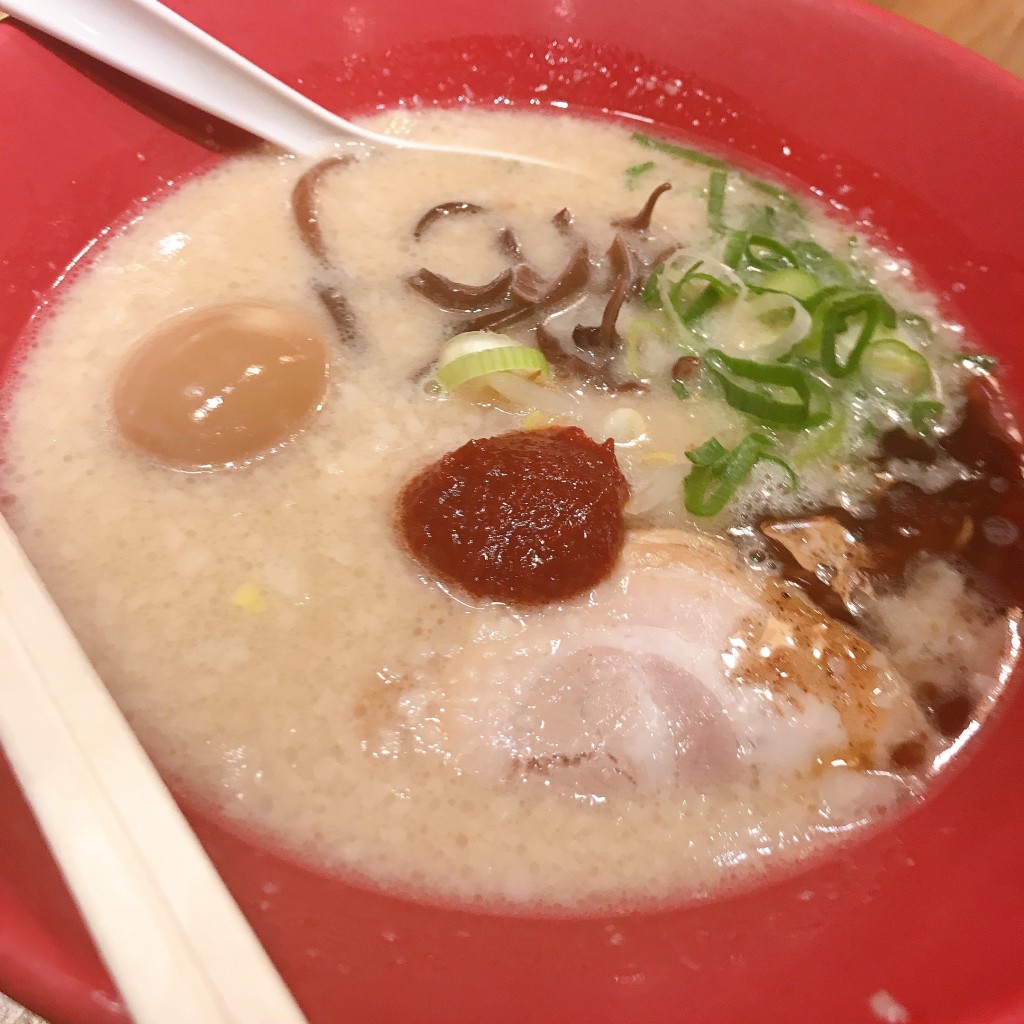 ユーザーが投稿したラーメンの写真 - 実際訪問したユーザーが直接撮影して投稿した角田町ラーメン専門店一風堂 梅田店の写真