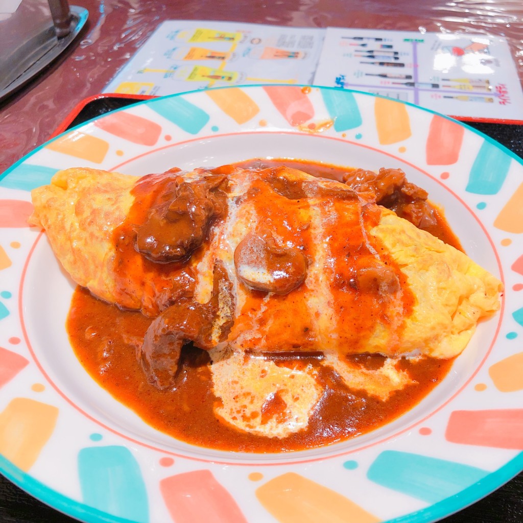 ユーザーが投稿したオムハヤシの写真 - 実際訪問したユーザーが直接撮影して投稿した新宿洋食はやしやの写真