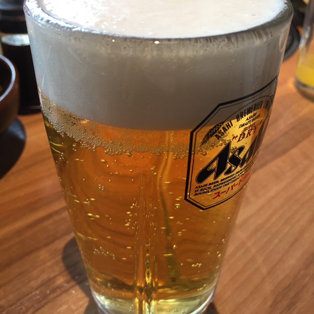 ユーザーが投稿した生ビールの写真 - 実際訪問したユーザーが直接撮影して投稿した西新宿焼肉安楽亭 蓮田店の写真