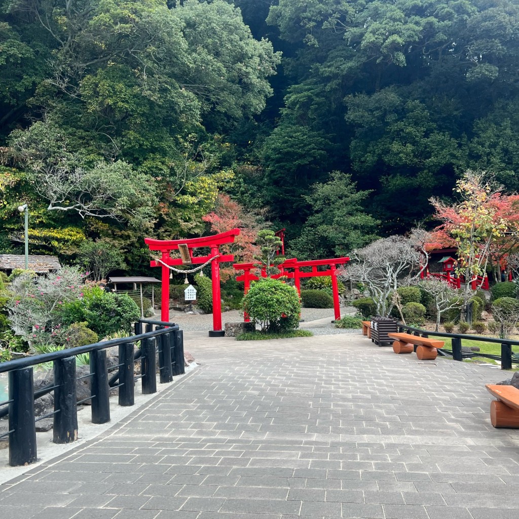 実際訪問したユーザーが直接撮影して投稿した御幸神社別府白龍稻荷大神(海地獄敷地内)の写真