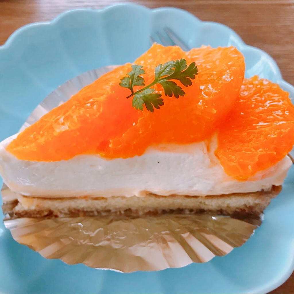 ユーザーが投稿した清見オレンジのタルトの写真 - 実際訪問したユーザーが直接撮影して投稿した染井野ケーキ菓子工房シェルシェの写真