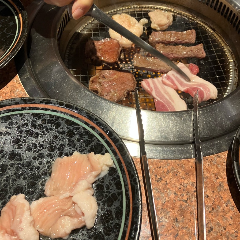 ユーザーが投稿した豚バラの写真 - 実際訪問したユーザーが直接撮影して投稿した内日角肉料理焼肉のと一の写真