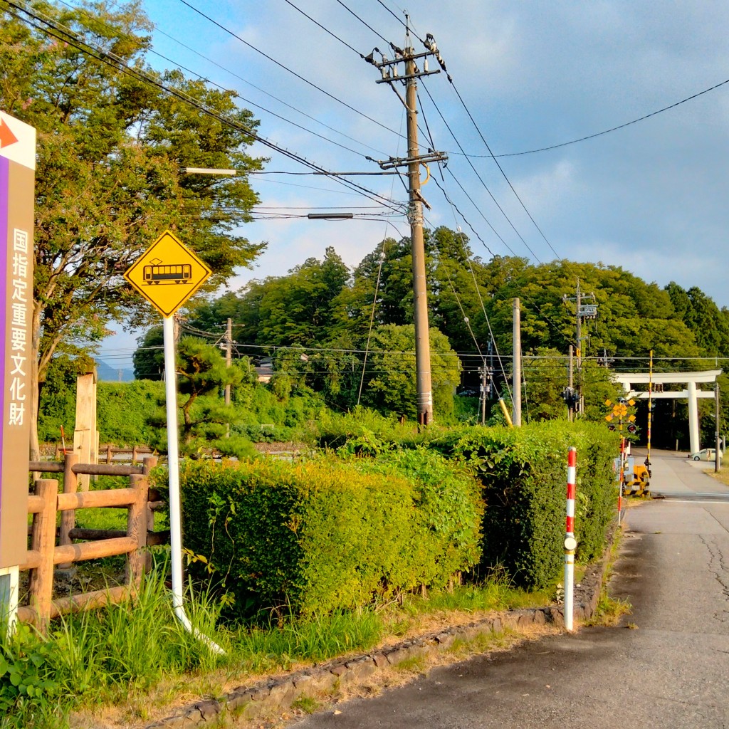 実際訪問したユーザーが直接撮影して投稿した岩峅寺神社雄山神社 前立社壇の写真