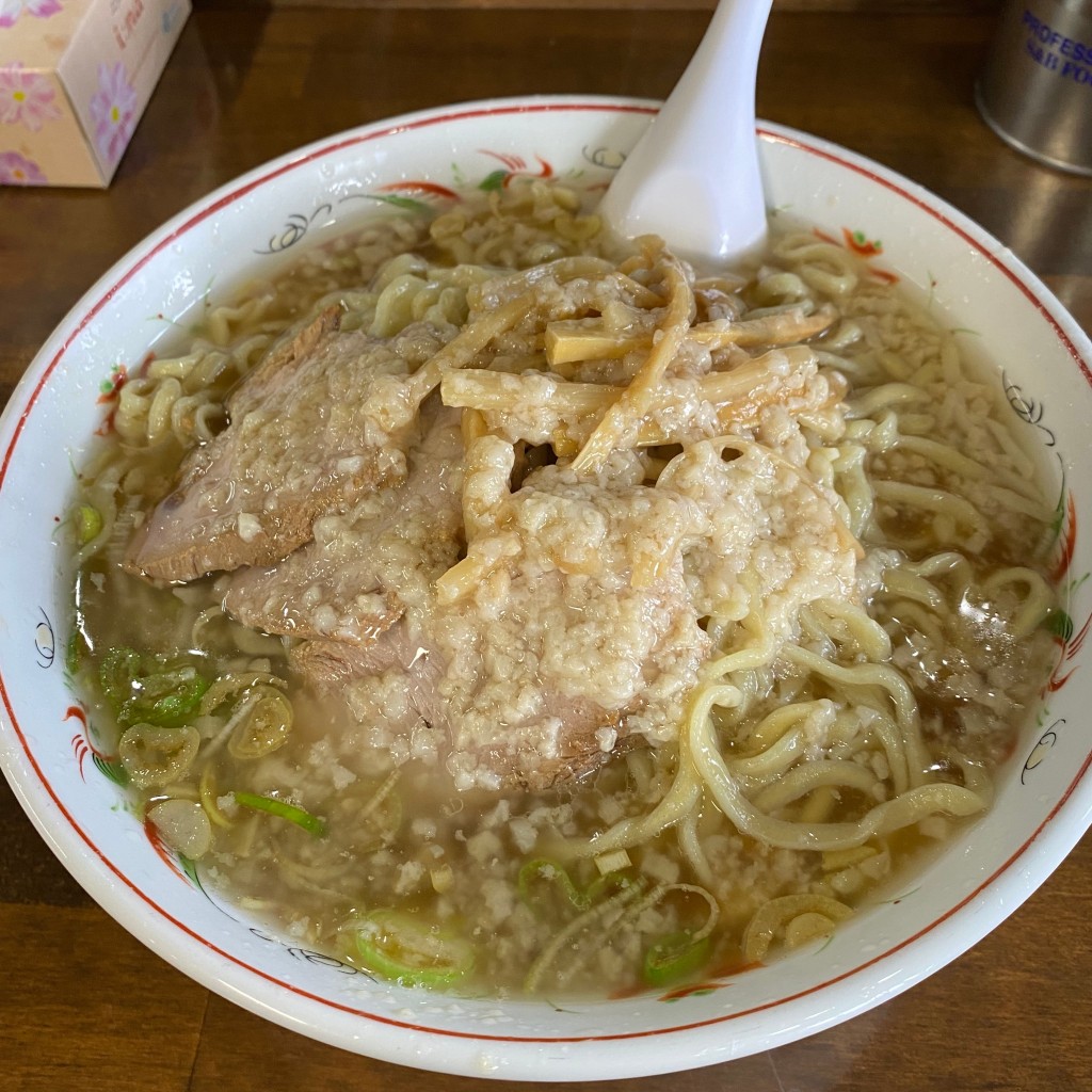 ユーザーが投稿したラーメンの写真 - 実際訪問したユーザーが直接撮影して投稿した小新ラーメン / つけ麺関屋 福来亭の写真