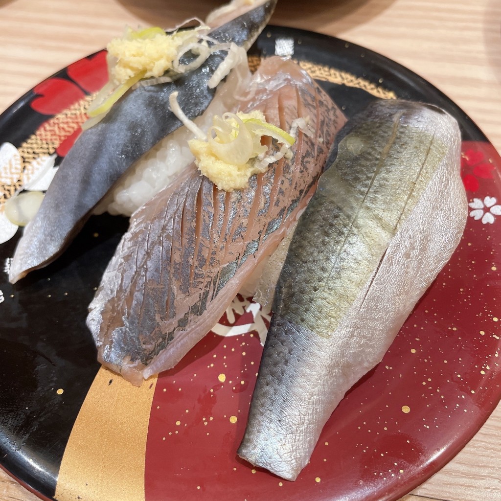 ユーザーが投稿した300円皿の写真 - 実際訪問したユーザーが直接撮影して投稿した長良福光寿司にぎりの徳兵衛 長良店の写真
