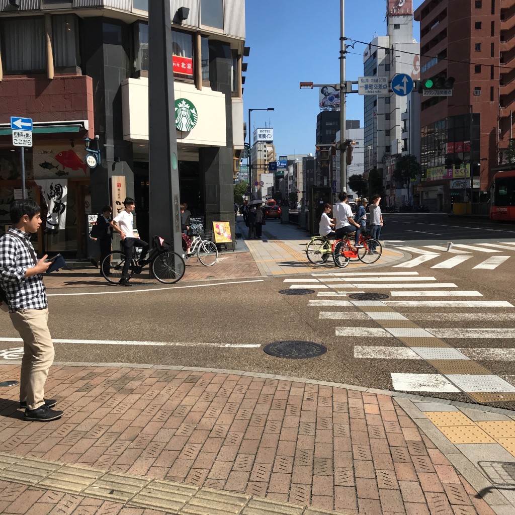 実際訪問したユーザーが直接撮影して投稿した大街道カフェスターバックスコーヒー 松山いよてつ会館ビル店の写真