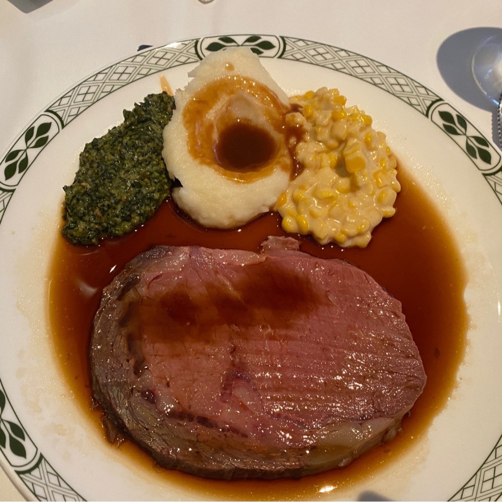 ユーザーが投稿したWeekdays Osaka Cutの写真 - 実際訪問したユーザーが直接撮影して投稿した梅田肉料理ロウリーズ・ザ・プライムリブ 大阪の写真