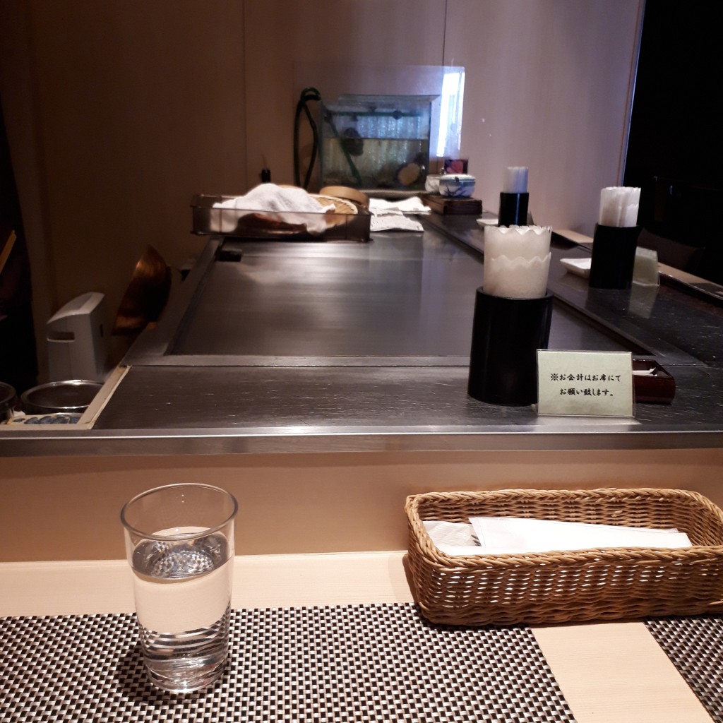 実際訪問したユーザーが直接撮影して投稿した銀座和食 / 日本料理和食鉄板 銀座 朔月の写真