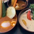 三色カレー - 実際訪問したユーザーが直接撮影して投稿した吉井町スープカレースープカレー専門店 禅の写真のメニュー情報
