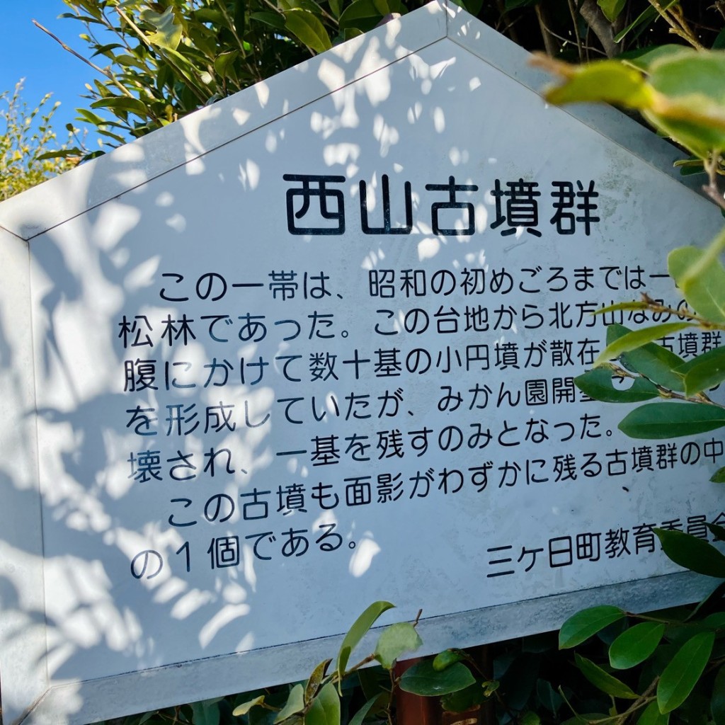 実際訪問したユーザーが直接撮影して投稿した三ヶ日町釣古墳西山古墳群の写真