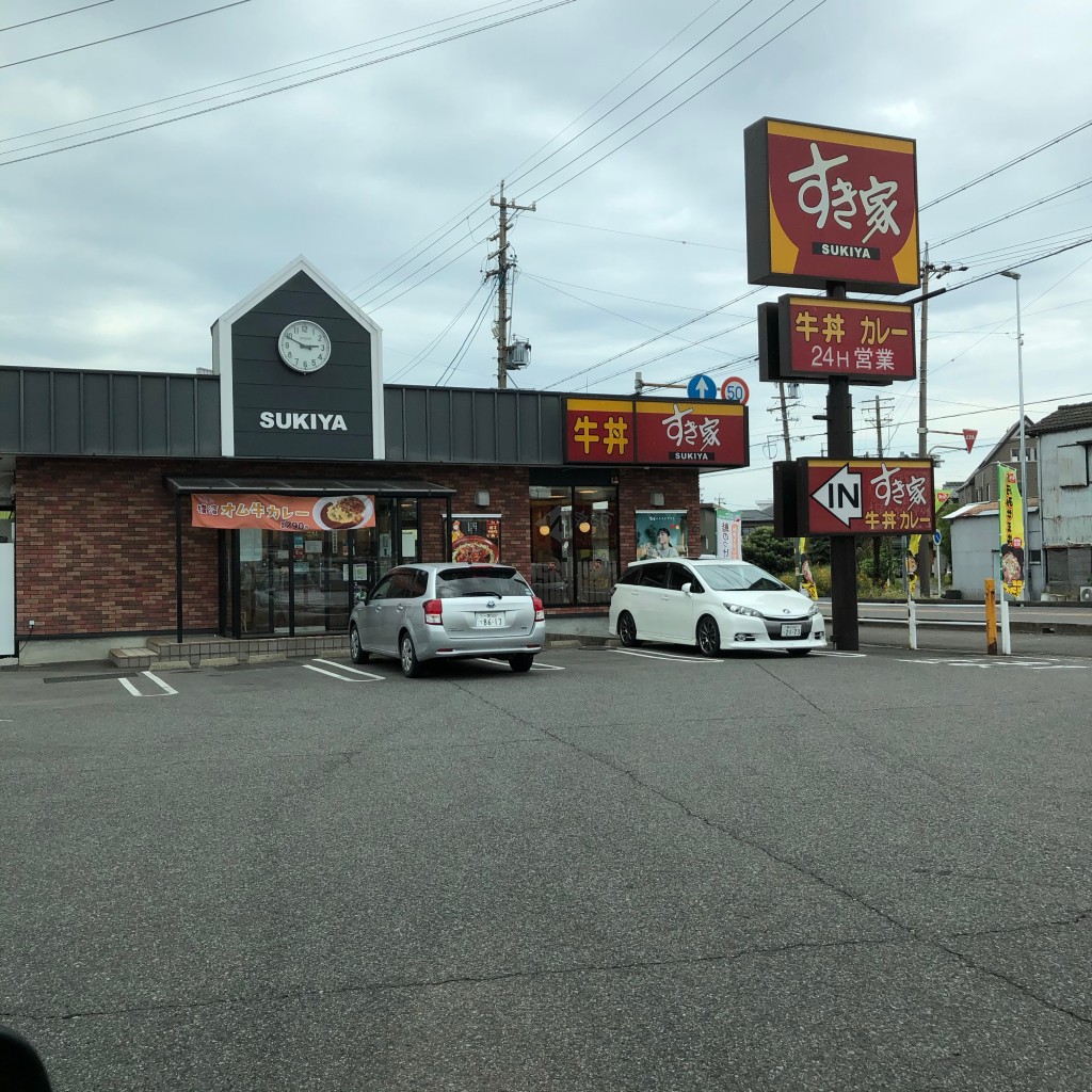 のわさんが投稿した木曽川町黒田牛丼のお店すき家 木曽川店/スキヤ キソガワテンの写真