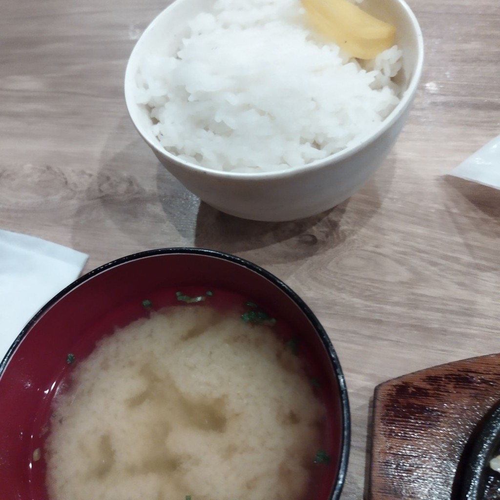 ユーザーが投稿したご飯 (小)の写真 - 実際訪問したユーザーが直接撮影して投稿した大名定食屋びっくり亭本家 赤坂店の写真