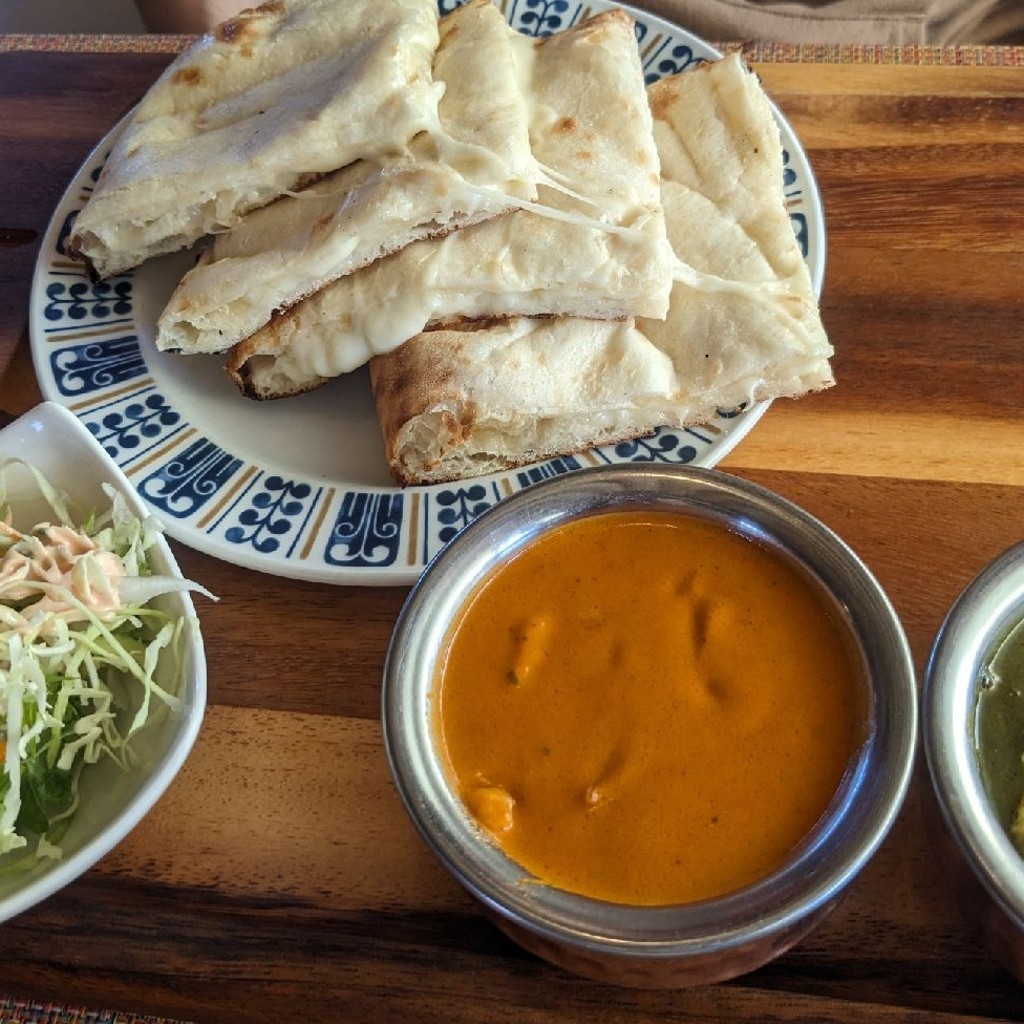 ユーザーが投稿したランチの写真 - 実際訪問したユーザーが直接撮影して投稿した末広一条インド料理ビスターレビスターレ 旭川末広店の写真