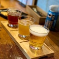 3種飲み比べセット - 実際訪問したユーザーが直接撮影して投稿した高円寺北ビアガーデンクラフト麦酒酒場 シトラバの写真のメニュー情報