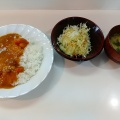 カレーandシングルハンバーグ - 実際訪問したユーザーが直接撮影して投稿した中原カレーヤマトの写真のメニュー情報