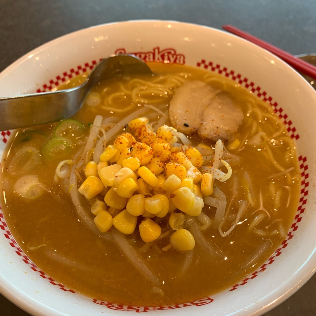 ユーザーが投稿した味噌ラーメンの写真 - 実際訪問したユーザーが直接撮影して投稿した土岐津町土岐口ラーメン専門店スガキヤ イオンモール土岐店の写真