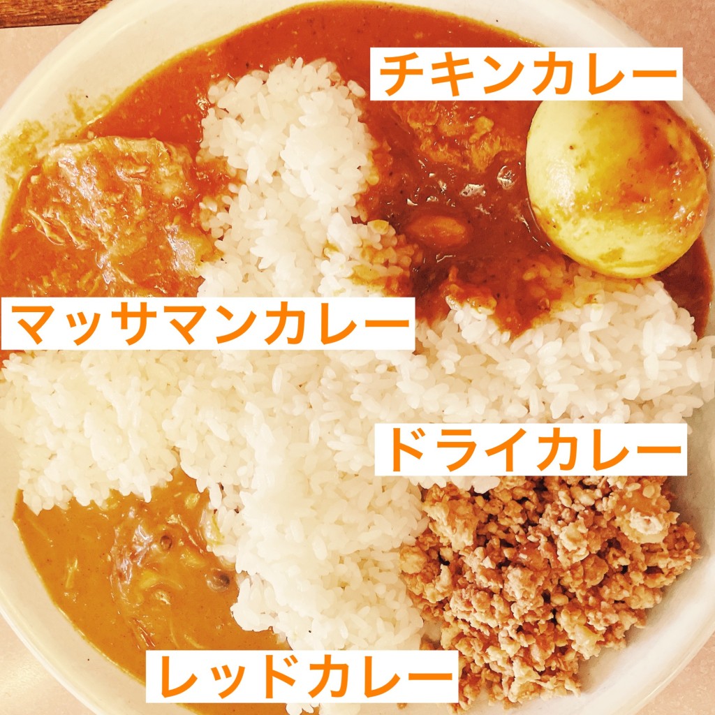 ユーザーが投稿したランチカレーバイキングの写真 - 実際訪問したユーザーが直接撮影して投稿した桐アジア / エスニックエスニックカリーメーヤウ 桐店の写真