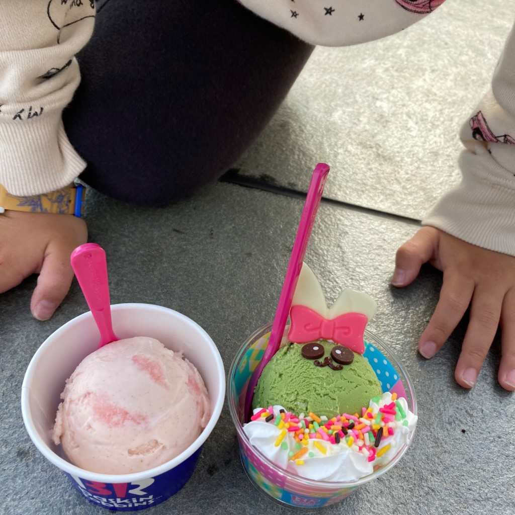 常に大満足さんが投稿した山室アイスクリームのお店サーティワンアイスクリーム ららぽーと富士見店/サーティワンアイスクリーム ララポートフジミテンの写真