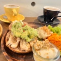 Bagel plate apple - 実際訪問したユーザーが直接撮影して投稿した久本カフェESKY COFFEE By Izzys Cafeの写真のメニュー情報