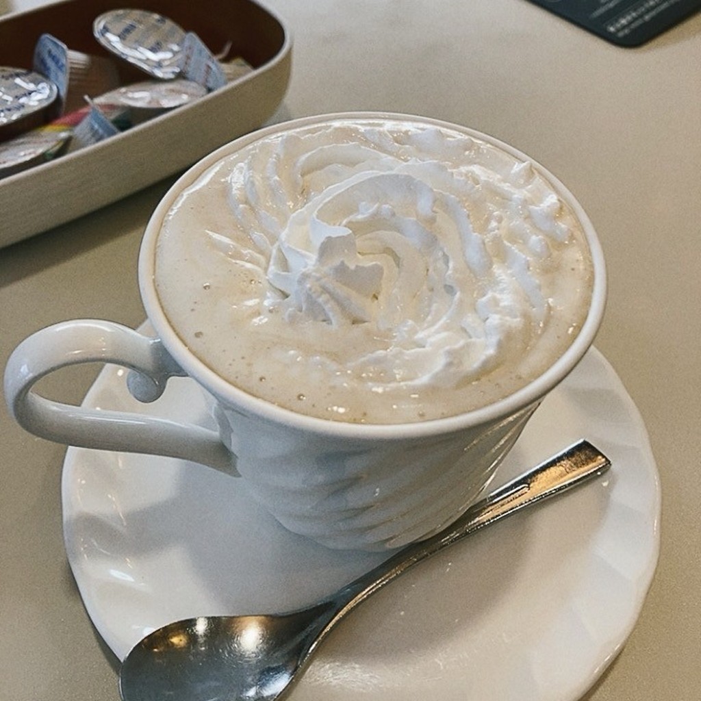ユーザーが投稿したウィンナーコーヒーの写真 - 実際訪問したユーザーが直接撮影して投稿した港町喫茶店喫茶室ルノアール 横浜関内駅前店の写真