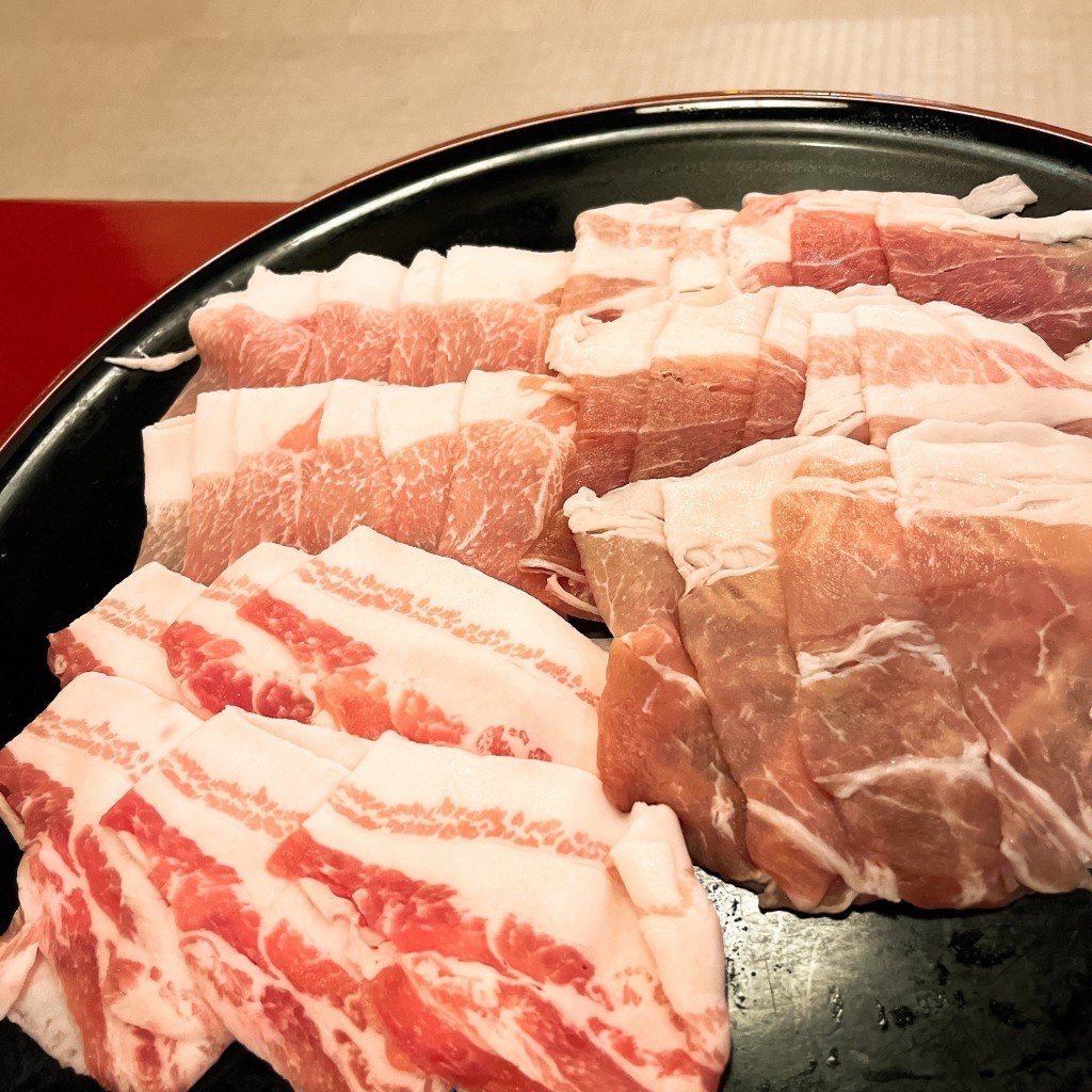 ユーザーが投稿したあぐ一豚しゃぶ食放題の写真 - 実際訪問したユーザーが直接撮影して投稿した安里沖縄料理安里家の写真