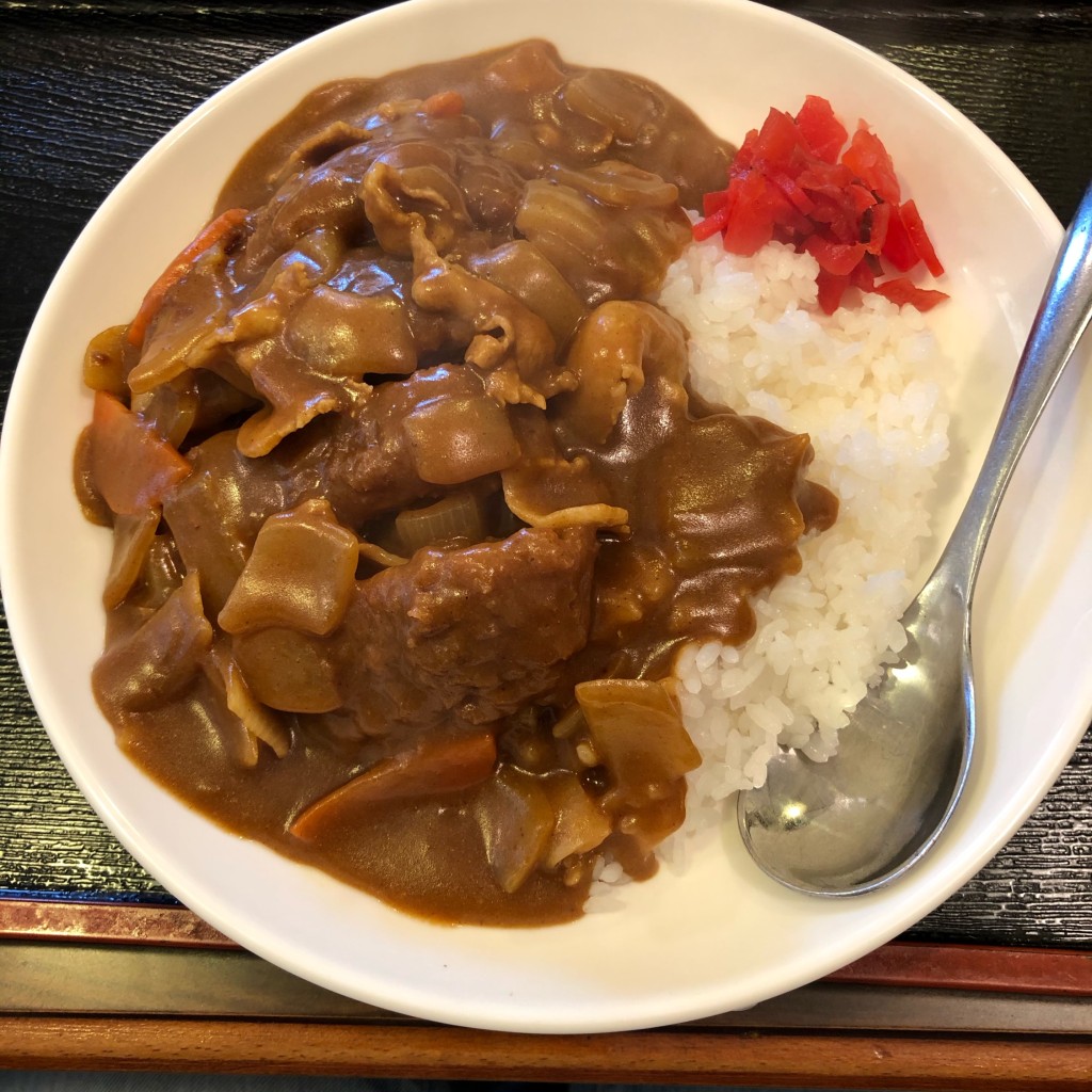 ユーザーが投稿したカツカレーの写真 - 実際訪問したユーザーが直接撮影して投稿した吉祥寺東町定食屋まるけん食堂の写真