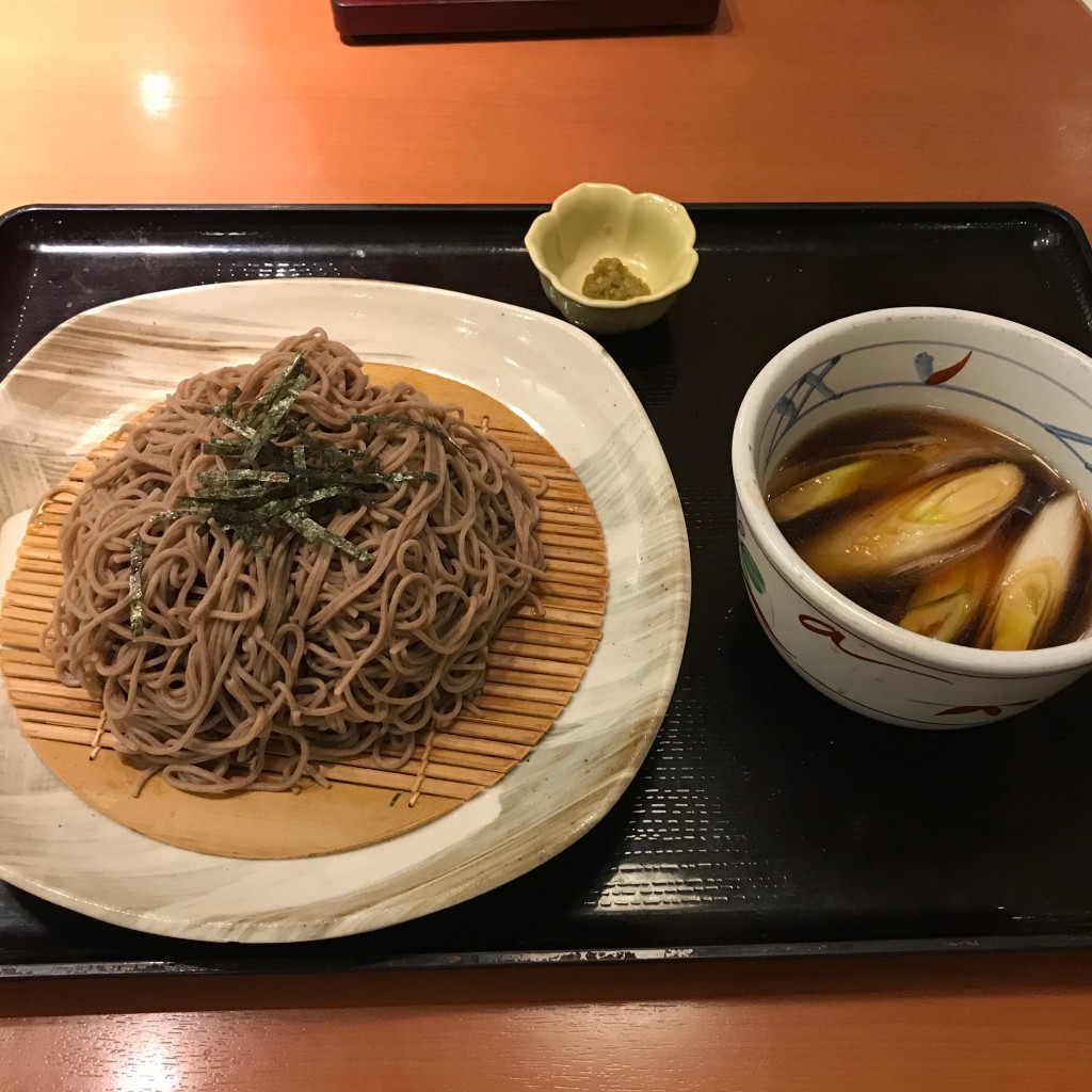 ユーザーが投稿した(麺)鴨のつけ汁の写真 - 実際訪問したユーザーが直接撮影して投稿した嵯峨広沢南野町ファミリーレストラン和食さと 嵯峨店の写真