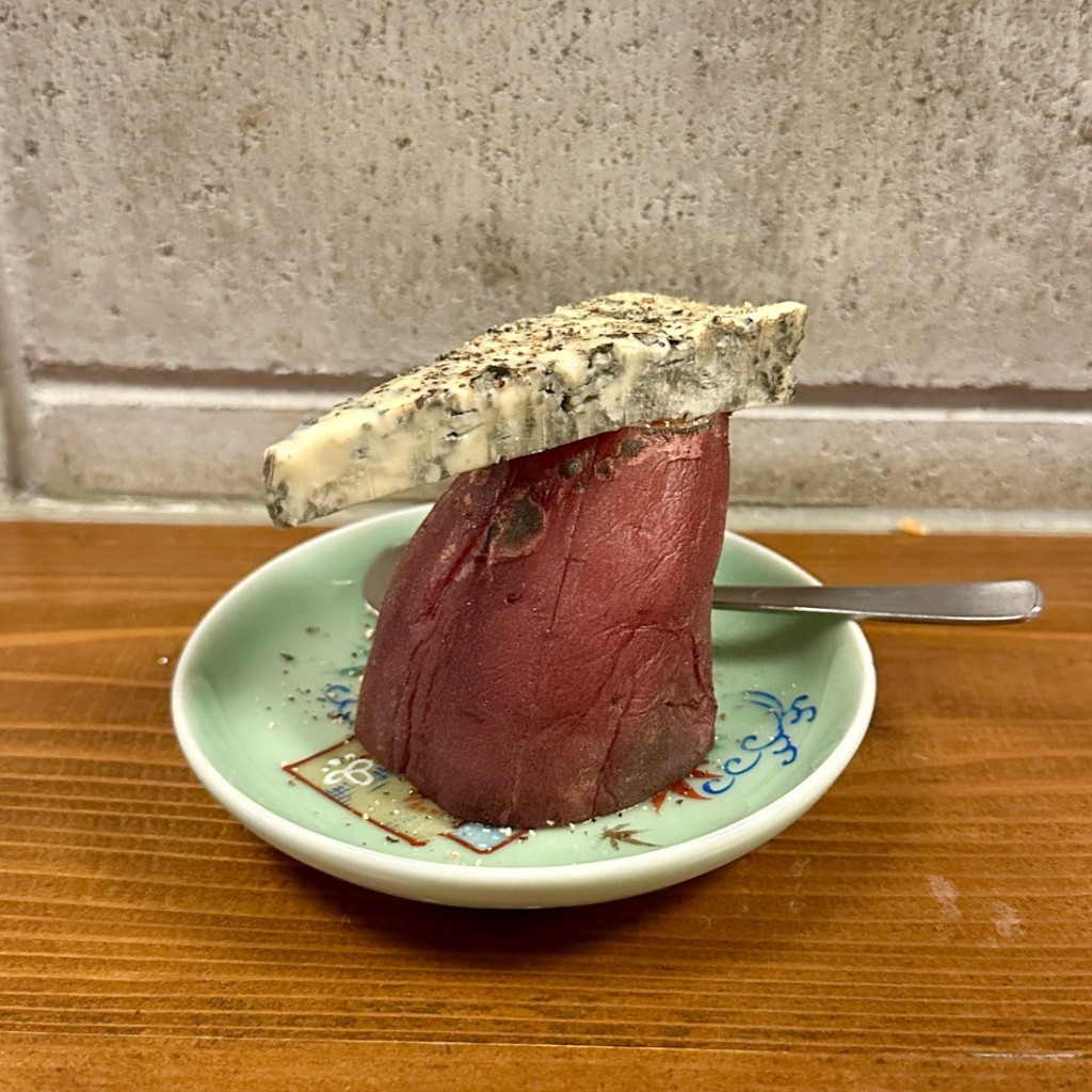 ユーザーが投稿したブルーチーズとサツマ芋の写真 - 実際訪問したユーザーが直接撮影して投稿した喜友名居酒屋松っさんの写真