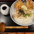 とり天ぶっかけうどん - 実際訪問したユーザーが直接撮影して投稿した宮原うどん熟成うどん なかやの写真のメニュー情報