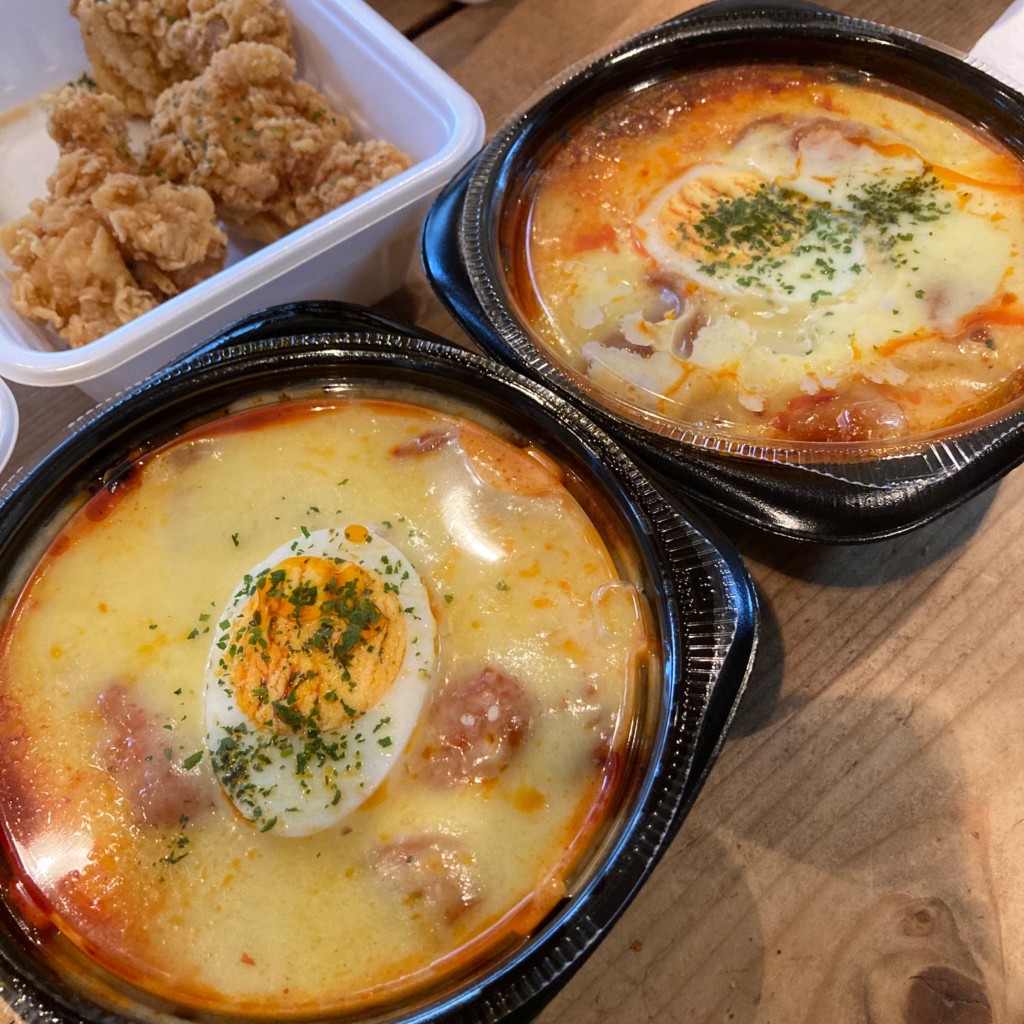 ユーザーが投稿したチーズトッポギの写真 - 実際訪問したユーザーが直接撮影して投稿した中央韓国料理韓国フライドチキン・キンパ専門店 The.本物嗜好 Chicken Otte?の写真