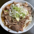 肉うどん - 実際訪問したユーザーが直接撮影して投稿した長崎うどん南天 本店の写真のメニュー情報