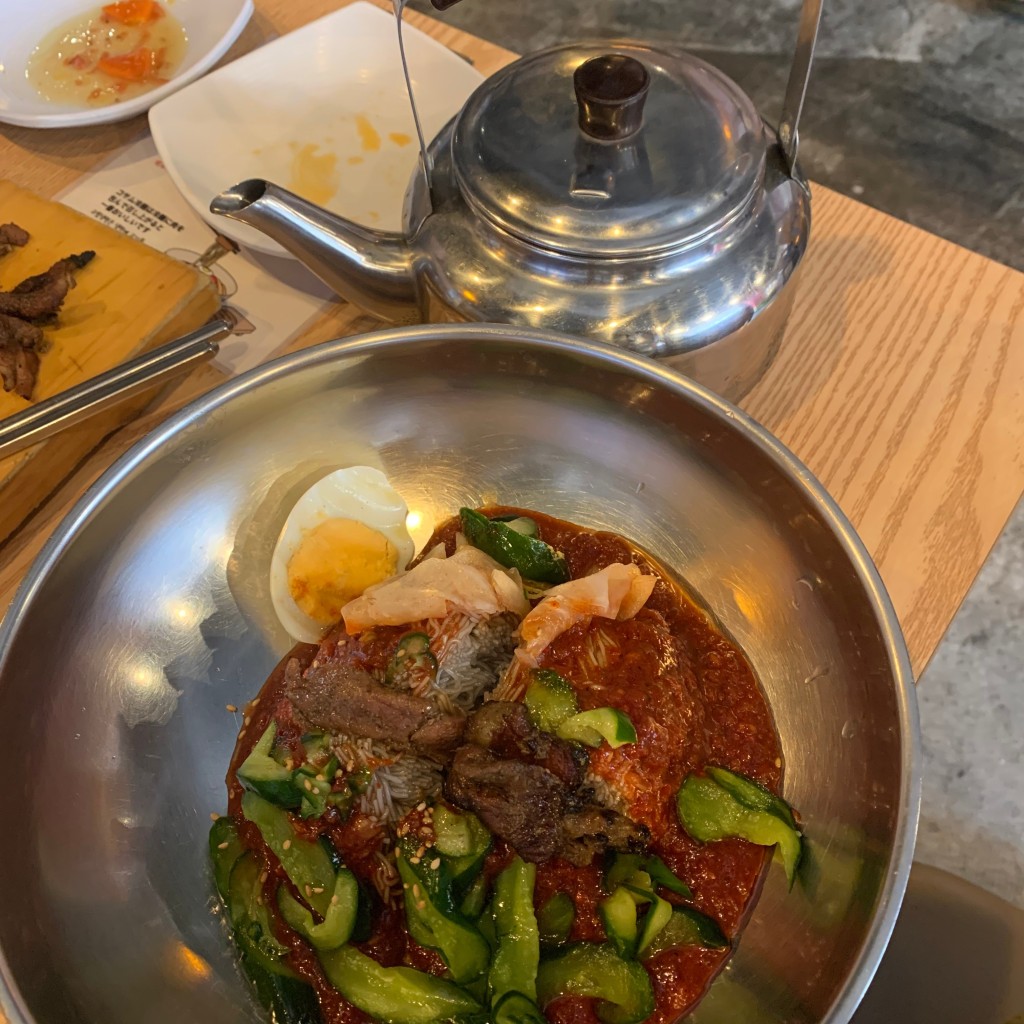 yuこまちさんが投稿した百人町韓国料理のお店コサム冷麺専門店/コサムレイメンセンモンテンの写真