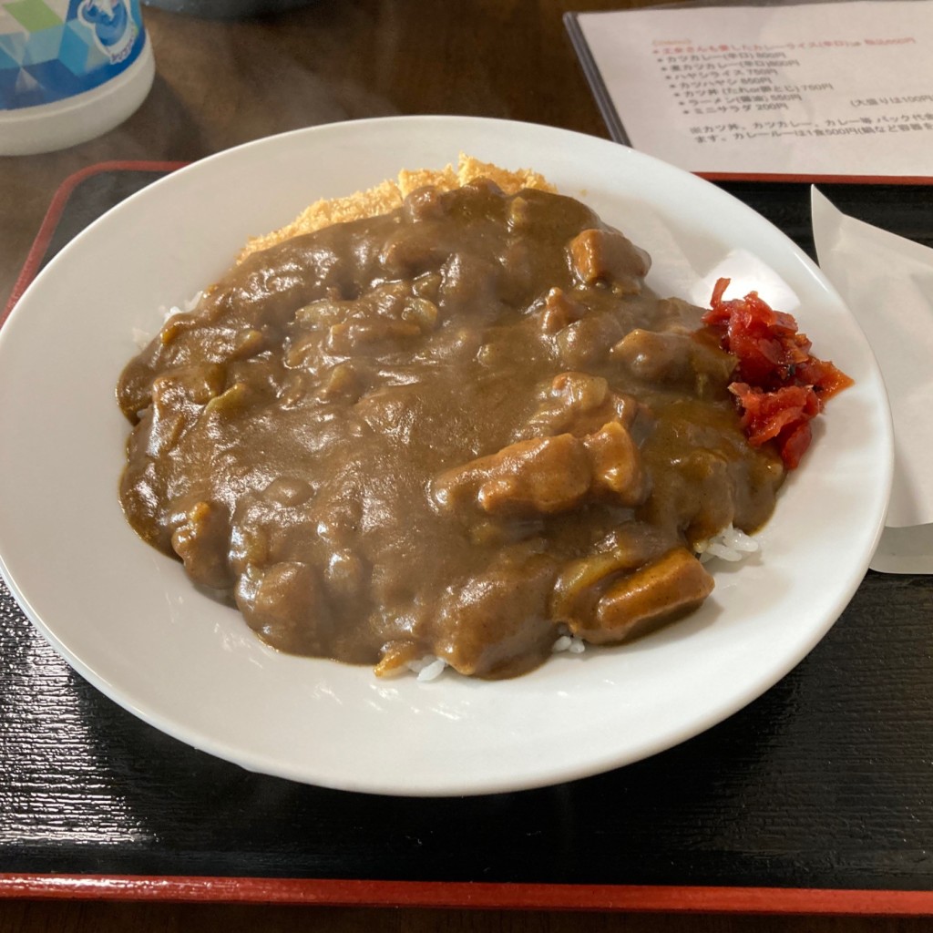 実際訪問したユーザーが直接撮影して投稿した富岡カレー高田食堂の写真