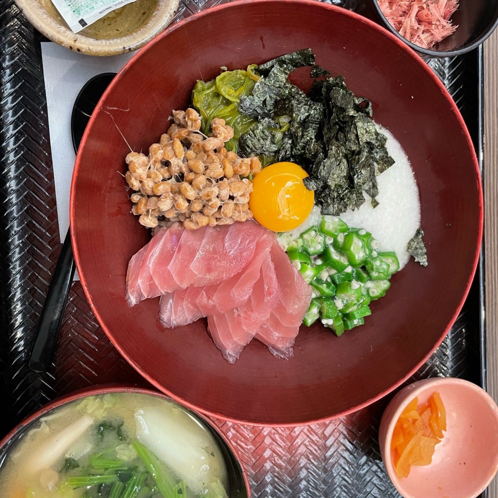 ユーザーが投稿した[定食]ばくだん丼の写真 - 実際訪問したユーザーが直接撮影して投稿した本町定食屋大戸屋 COASKA Bayside Stores店の写真