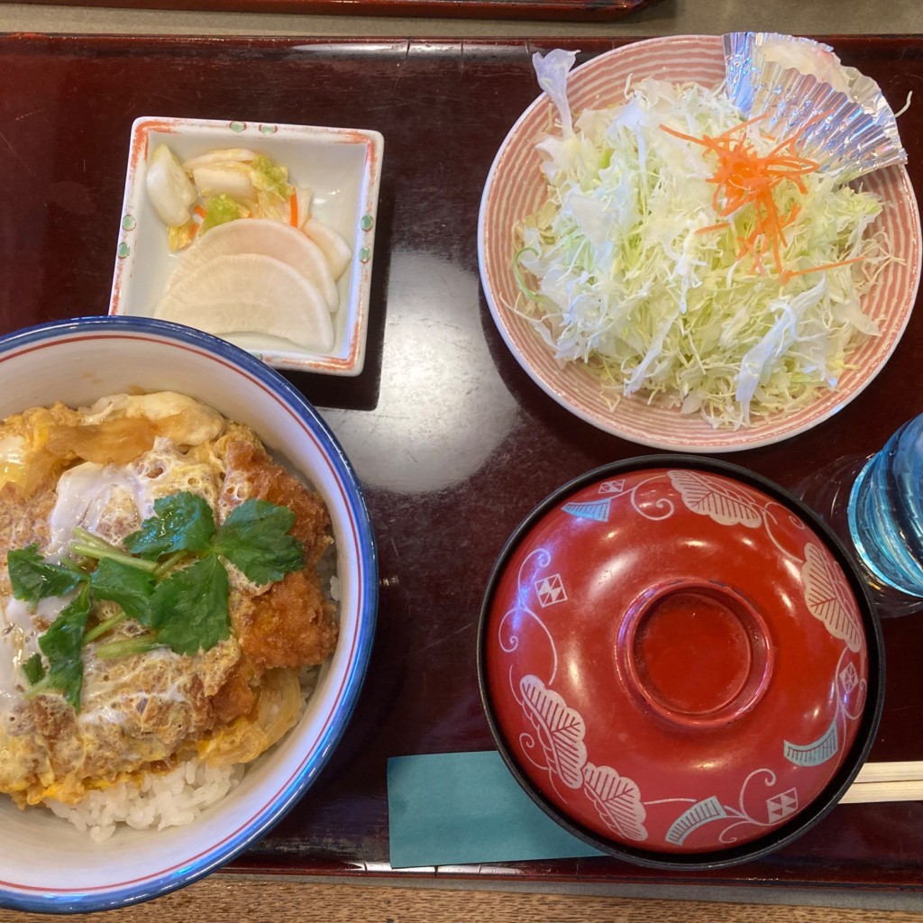 ユーザーが投稿したかつ丼の写真 - 実際訪問したユーザーが直接撮影して投稿した篠ノ井東福寺とんかつとんかつ かつ源の写真