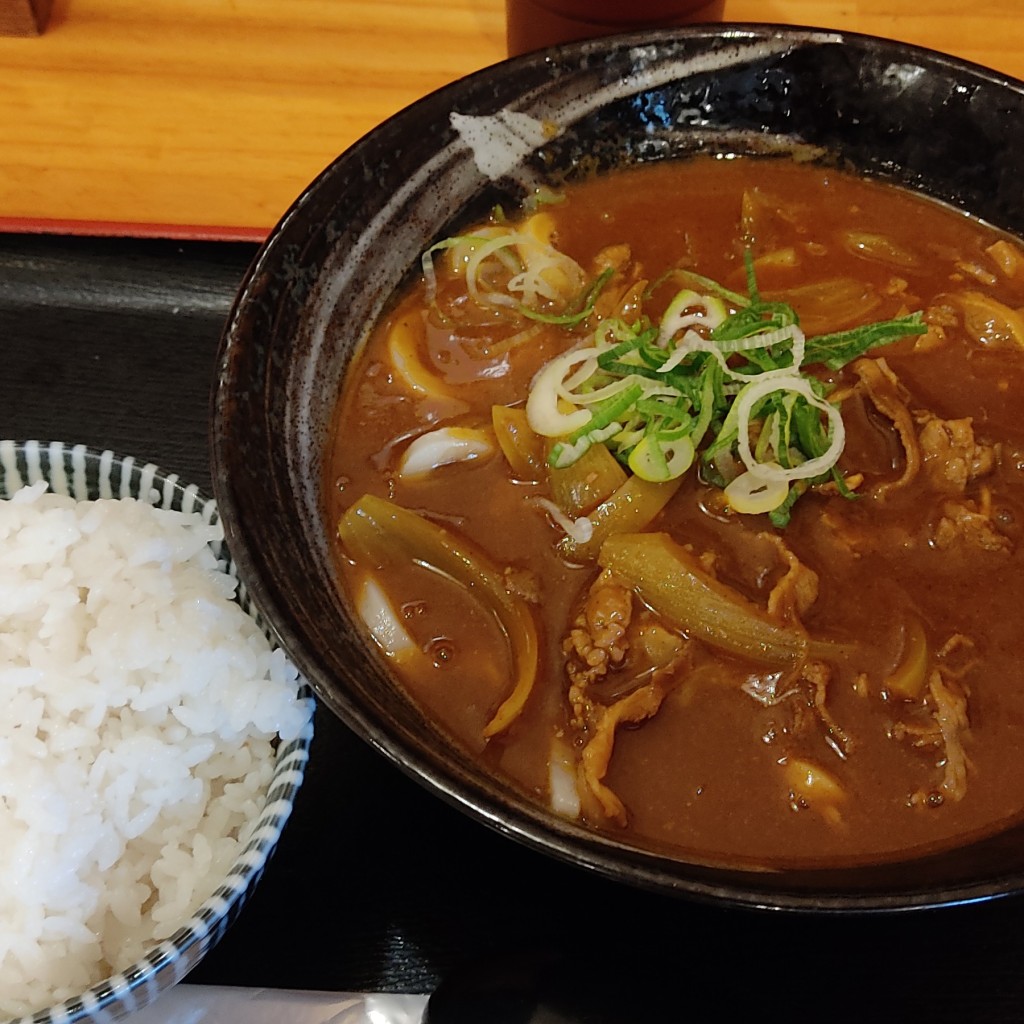 ユーザーが投稿したカレーうどんの写真 - 実際訪問したユーザーが直接撮影して投稿した妙法寺うどん地子田製麺所の写真