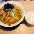 濃厚煮干しラーメン - 実際訪問したユーザーが直接撮影して投稿した泉中央ラーメン / つけ麺麺や 富嶽の写真のメニュー情報