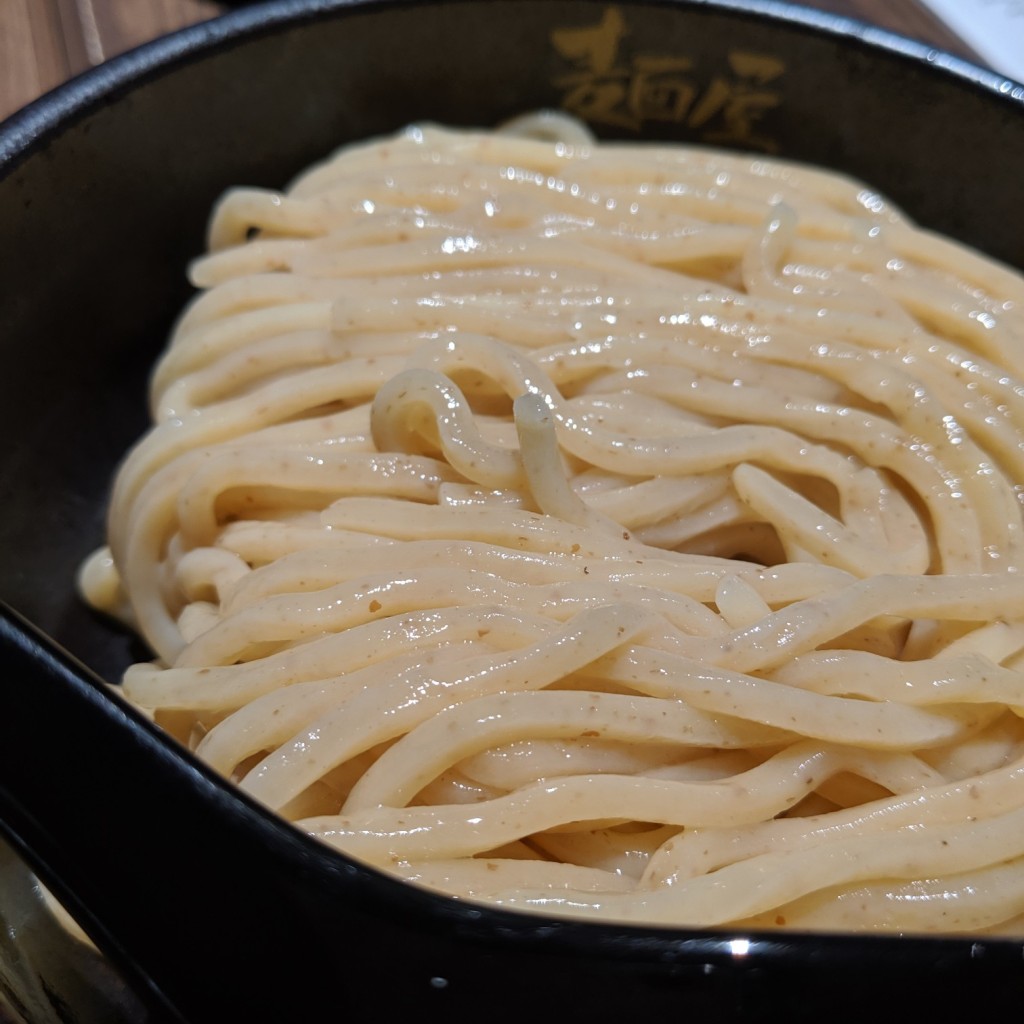 ユーザーが投稿したニンニクつけ麺+めんまの写真 - 実際訪問したユーザーが直接撮影して投稿した新田ラーメン専門店麺屋 一路の写真