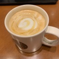 ハニーミルクラテ - 実際訪問したユーザーが直接撮影して投稿した梅田カフェタリーズコーヒー ルクア イーレ 5F店の写真のメニュー情報