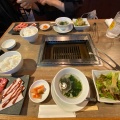 BBQ焼肉セット - 実際訪問したユーザーが直接撮影して投稿した東陽焼肉USHIHACHI 木場店の写真のメニュー情報