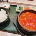 実際訪問したユーザーが直接撮影して投稿したみなとみらい韓国料理東京純豆腐 横浜東急スクエアビル店の写真