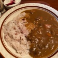 カレーライス+ドリンク - 実際訪問したユーザーが直接撮影して投稿した中川原紅茶専門店ローズマリーの写真のメニュー情報