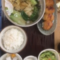 Lunchほんとん定食 - 実際訪問したユーザーが直接撮影して投稿した本町餃子餃子の丸満の写真のメニュー情報