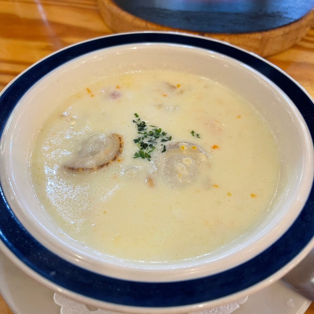 ユーザーが投稿したスープセットの写真 - 実際訪問したユーザーが直接撮影して投稿した恵比寿南ハンバーグつばめグリル アトレ恵比寿店の写真
