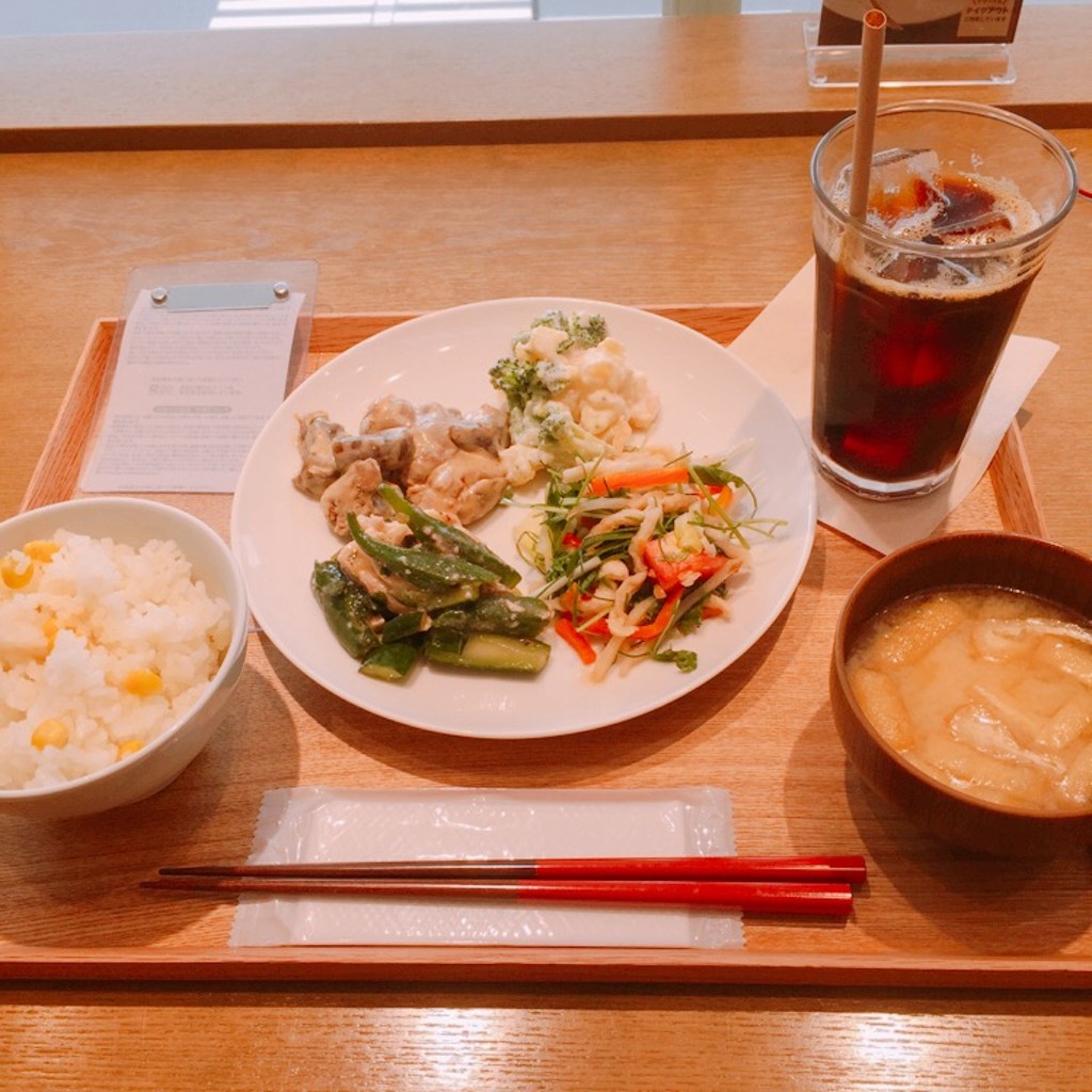 ユーザーが投稿した選べるデリ4品の写真 - 実際訪問したユーザーが直接撮影して投稿した江東橋カフェCafe&Meal MUJI 錦糸町パルコ店の写真